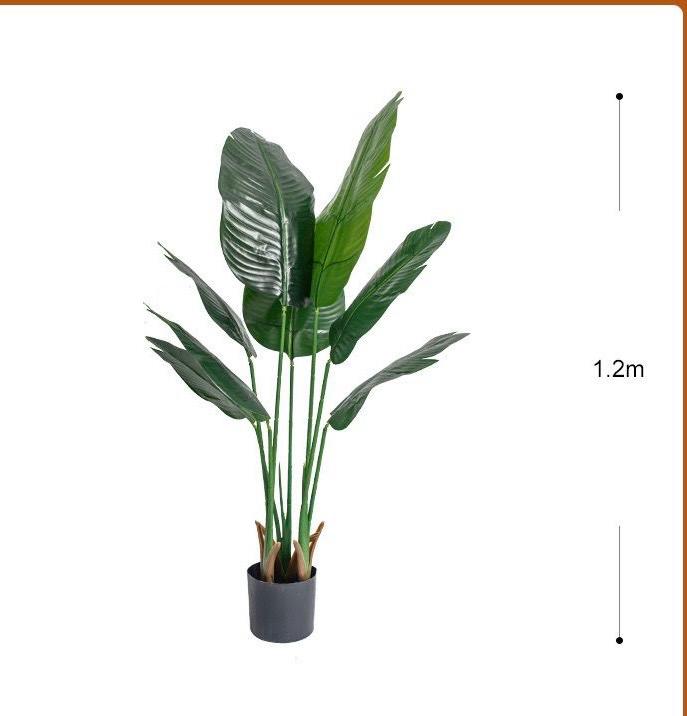 Artificial banana plant