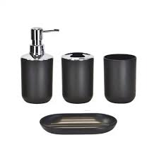 4pc Ceramic Bathroom Set