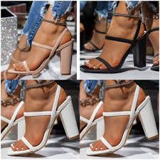 Double Strap Block Heels