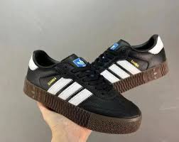 Double sole samba sneakers