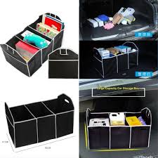 Foldable car booth organizer